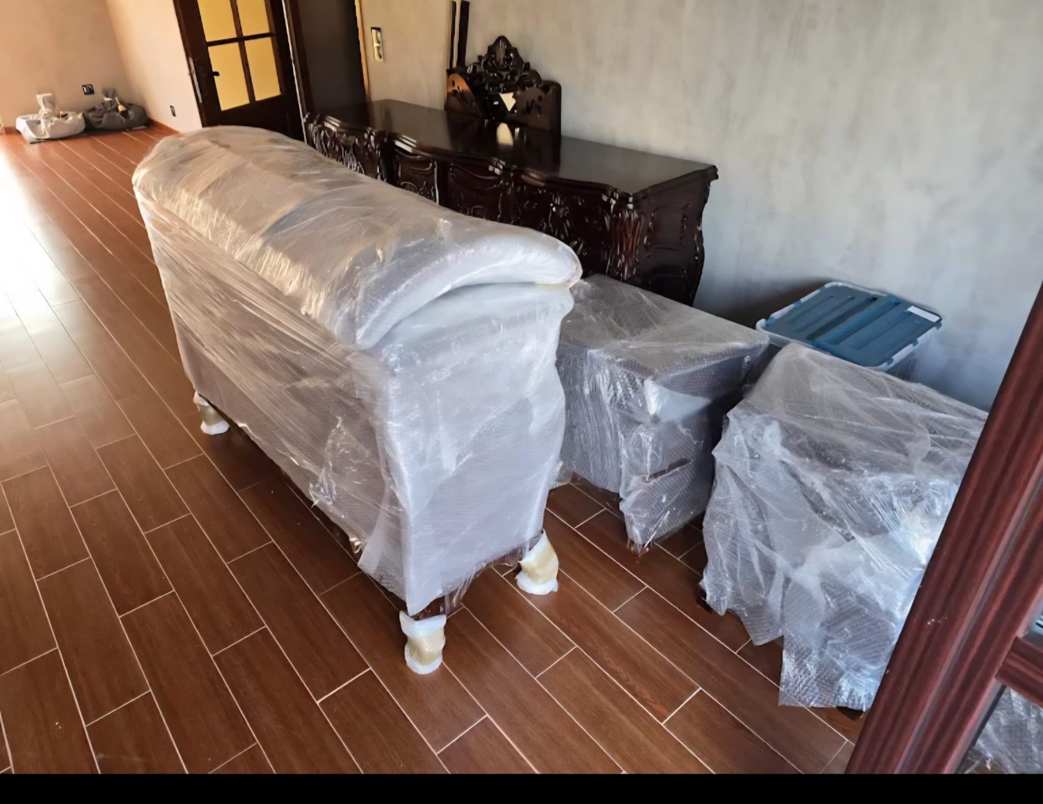 Emballage professionnel pour un transport sans rayure ni choc.